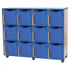 Accento 12 Jumbo Unit Blue H1107 x W1358 x D460mm