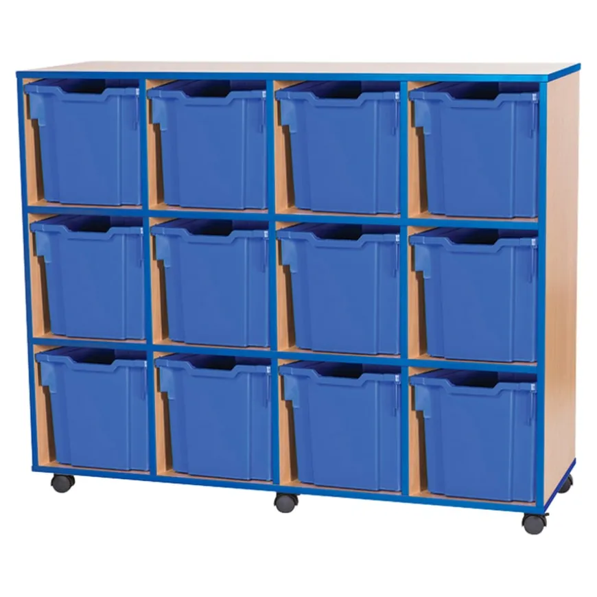 Accento 12 Jumbo Unit Blue H1107 x W1358 x D460mm