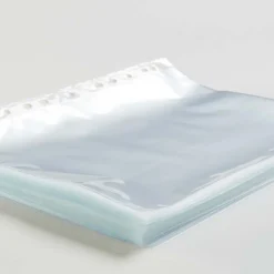A4 Clear Punched Pockets