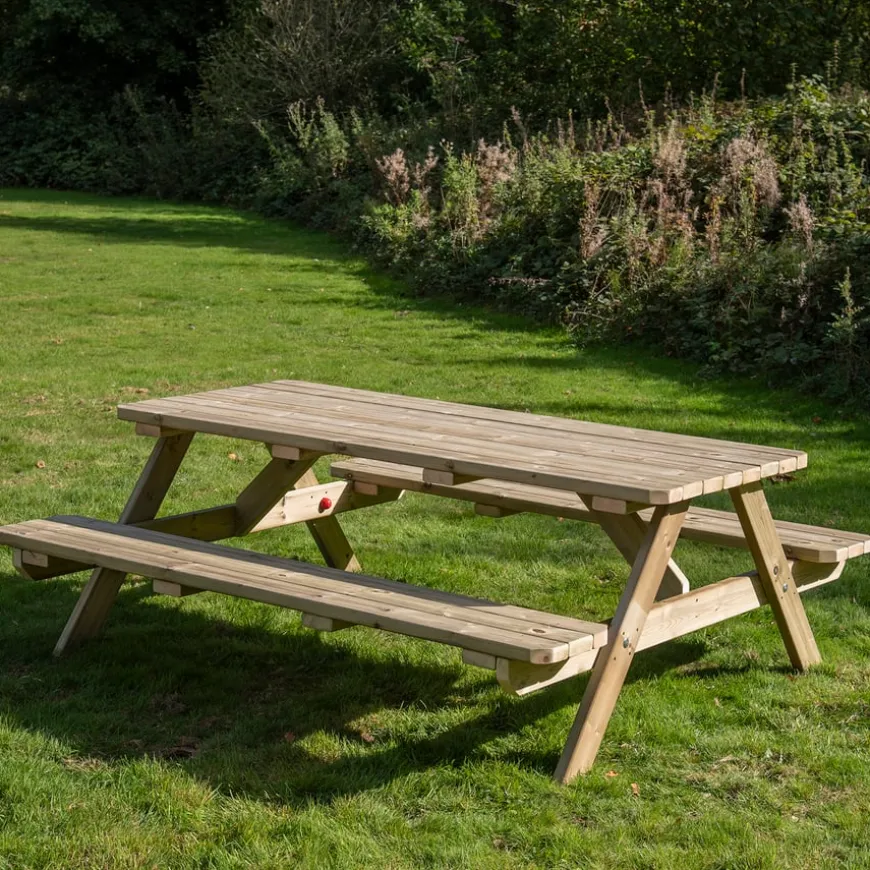 Adult Wooden Picnic Bench