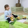 Aerial Landscape Super Deluxe Carved Carpet