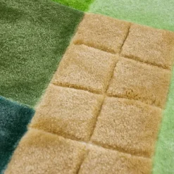 Aerial Landscape Super Deluxe Carved Carpet