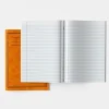 A4+ Exercise Book 8mm Ruled Margin Orange 40pg 50pk