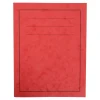 A4 Exercise Book 15mm Ruled 40pg Red 50pk