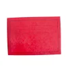 A4 Exercise Book Plain Landscape Red 24pg 50pk