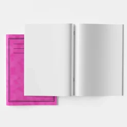 A4+ Exercise Book Plain 80pg Pink 50pk