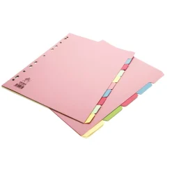 A4 Manilla File Dividers 10 Part