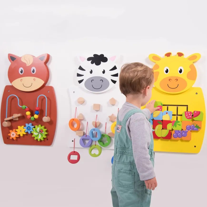 Animal Activity Wall Set 3pk