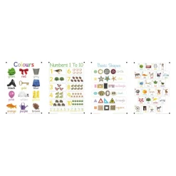 A3 Outdoor Learning Board Collection 4pk