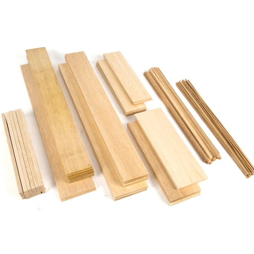 Assorted Balsa Wood 120pk