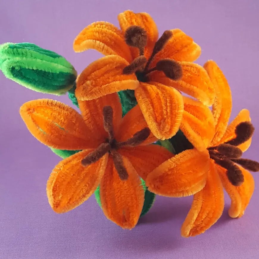 Assorted Chenille Craft Stems 150mm 1000pk