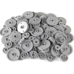 Assorted Plastic Pulleys