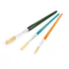 Assorted Round Short Hog Hair Paint Brushes 30pk