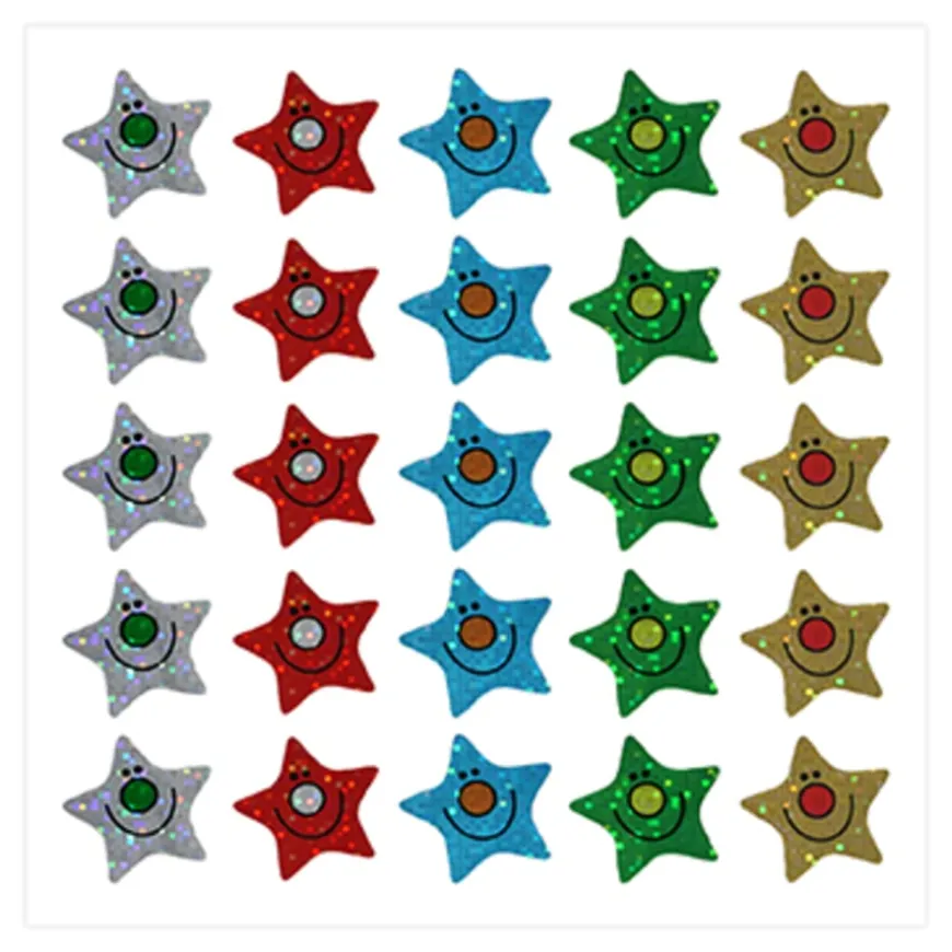 Assorted Sparkly Praise Stickers 567pk