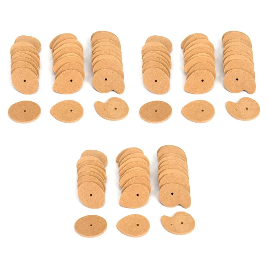 Assorted Wooden Cams