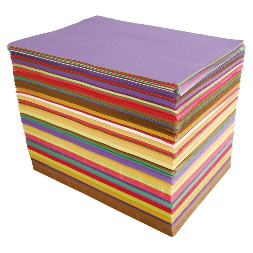 A3 Sugar Paper Remnant Pack Assorted 150gsm 700pk