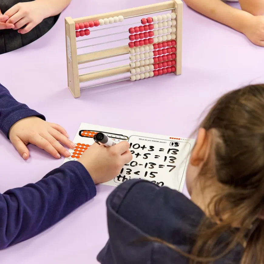 100-Bead Counting Frame (Rekenrek) RE-Wood®