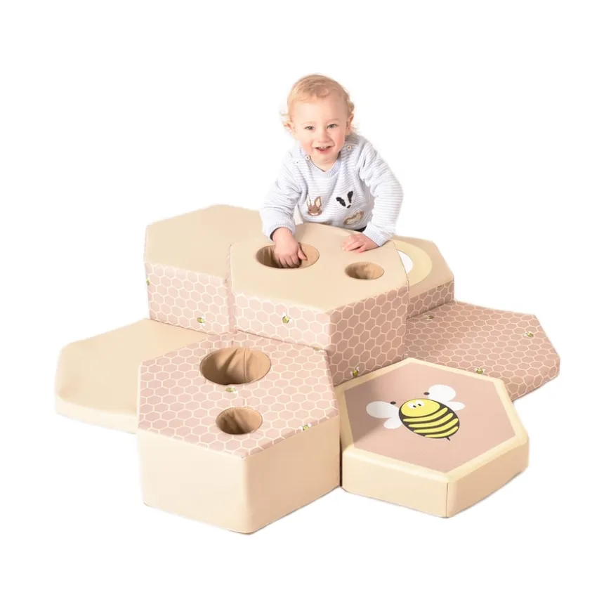 Beehive Discovery Soft Play Hideaway Set