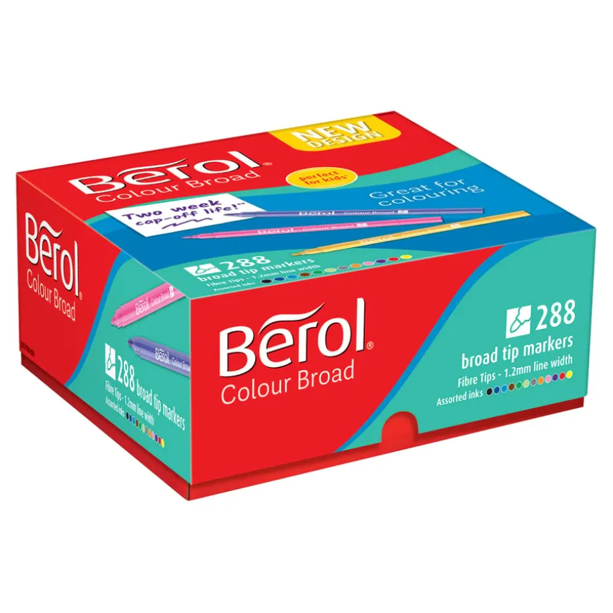 Berol® Colour Broad Pens Assorted