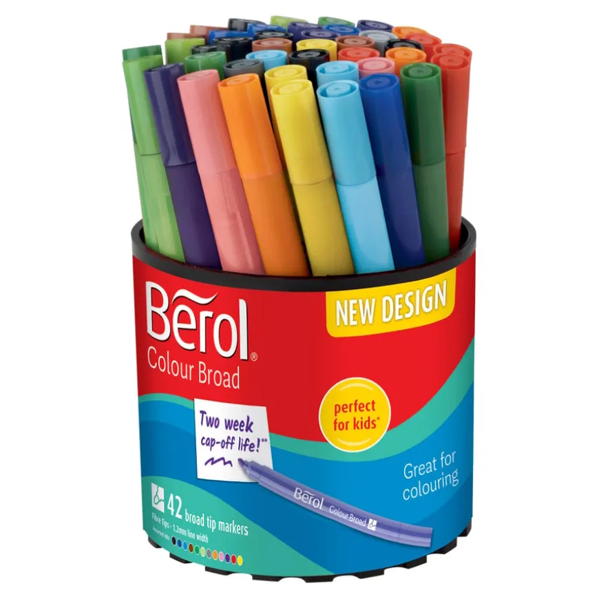 Berol® Colour Broad Pens Assorted