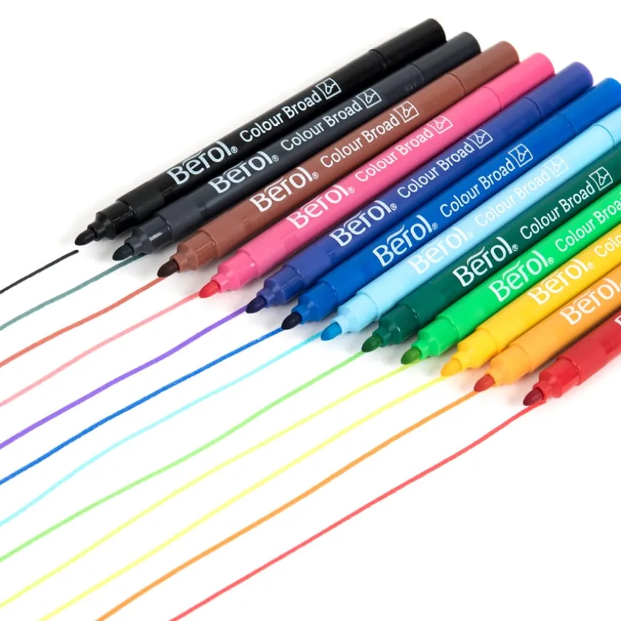 Berol® Colour Broad Pens Assorted