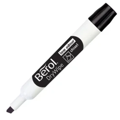 Berol® Drywipe Markers Chisel Tip Assorted Colours 48pk