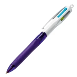 Bic 4 Colour Ballpoint Pens 12pk