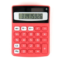 Big Button Coloured Calculators