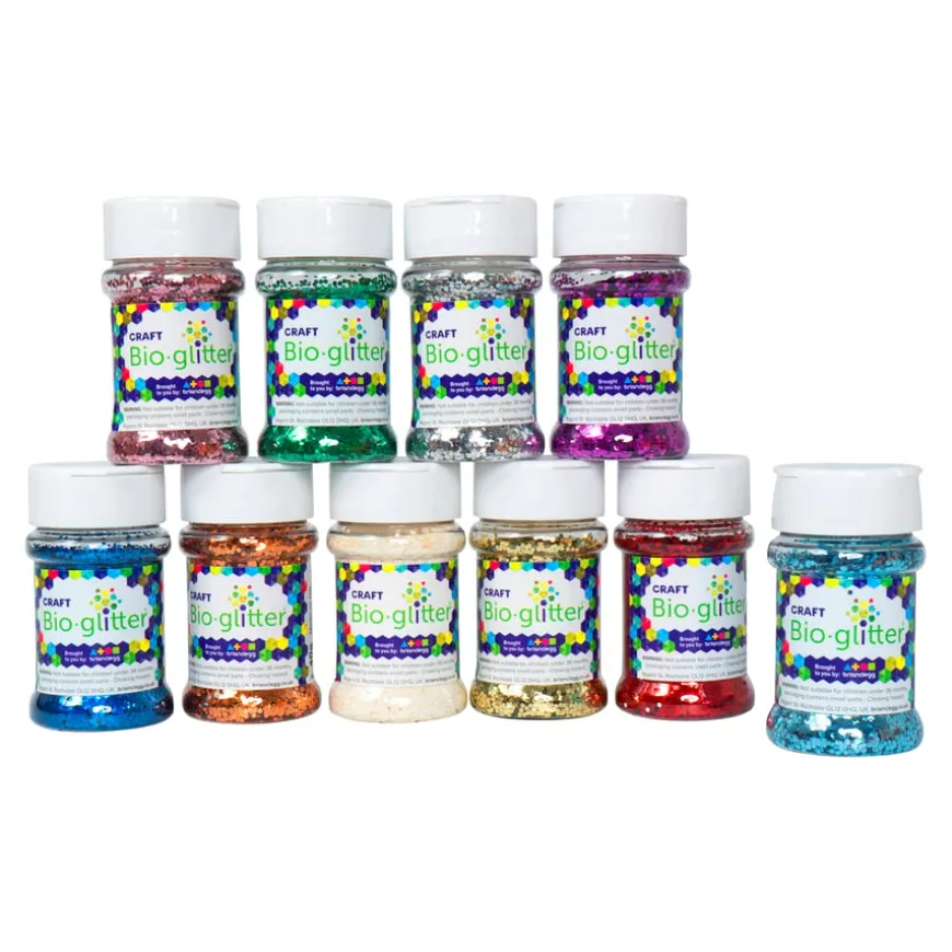 Bioglitter Assorted Craft Glitter 40g