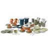 Bio Plastic Role Play Coffee & Dinner Set 79pcs