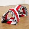 Black and White Striped Soft Baby Tunnel