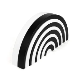 Black & White Wooden Nesting Arches 10pk
