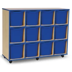 Blue Edge Tray Storage Units