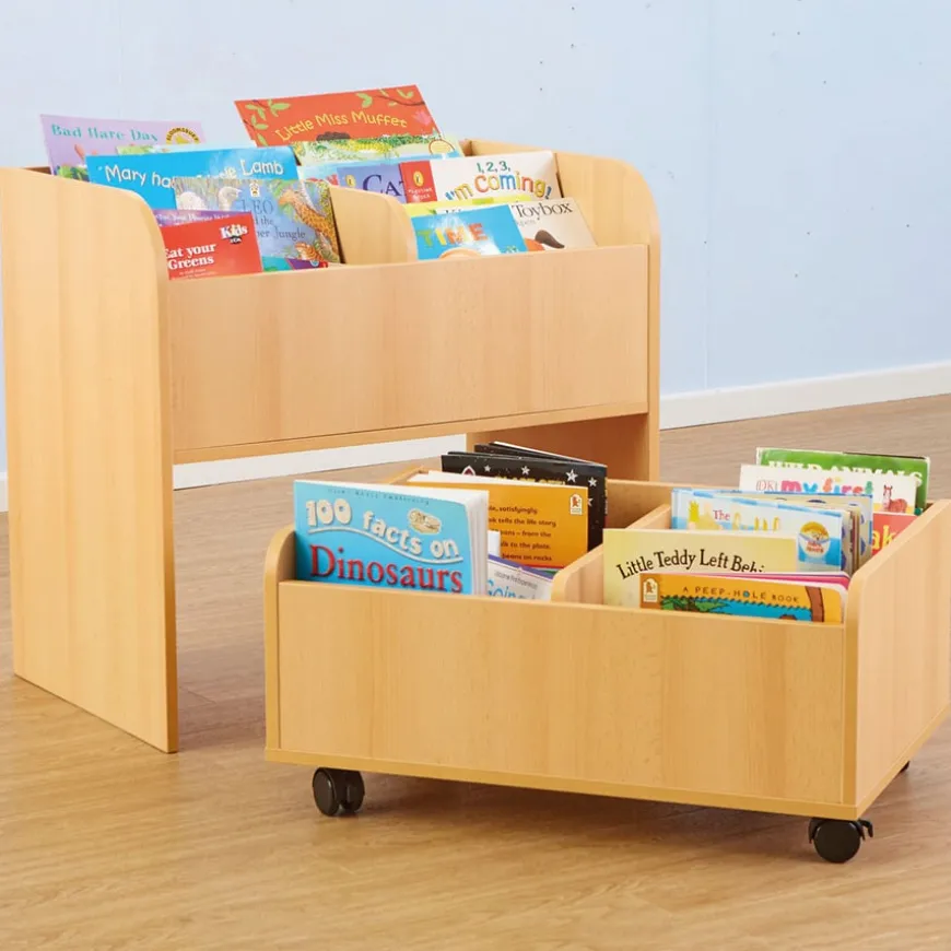 Book Storage Unit with Trolley