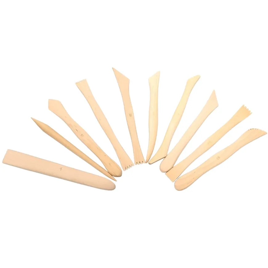 Boxwood Clay Modelling Tools Set Assorted 10pk