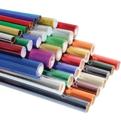 Bright Ideas Assorted Craft Paper Rolls 30pk