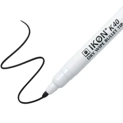 Budget Essentials Drywipe Bullet Tip Markers
