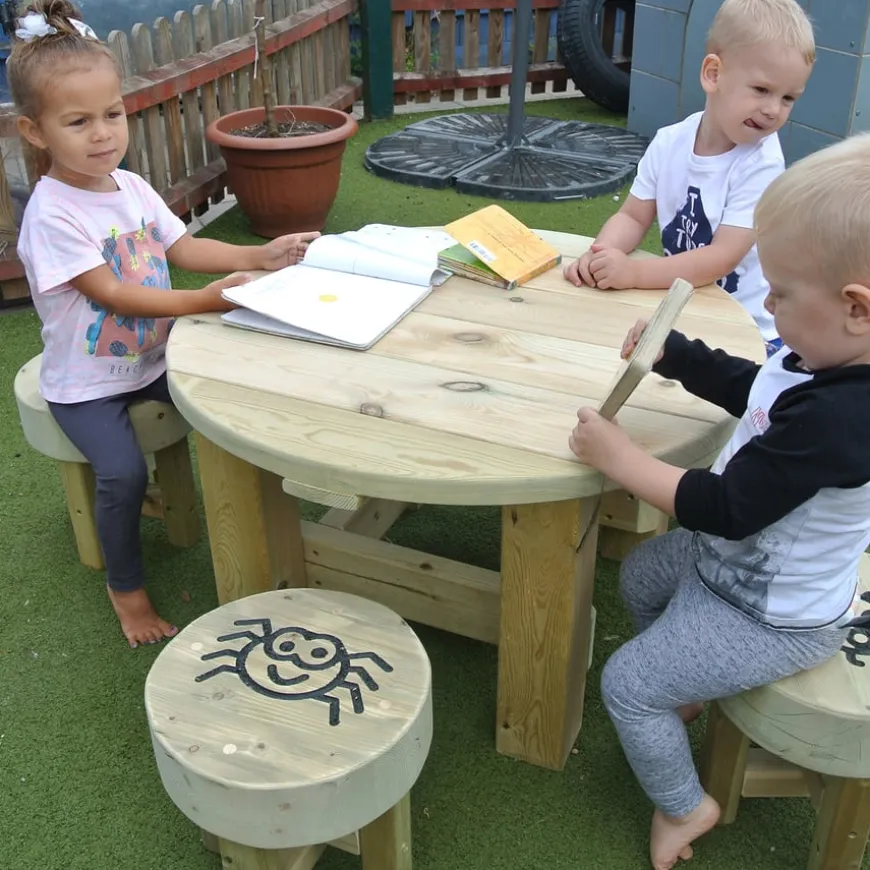 Bug Table and Five Stools