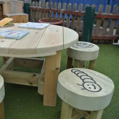 Bug Table and Five Stools