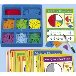 Building Fractions Activity Center 272pcs