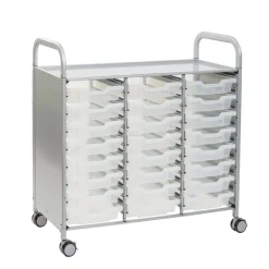 Callero Tray Trolley 24 Shallow Trays