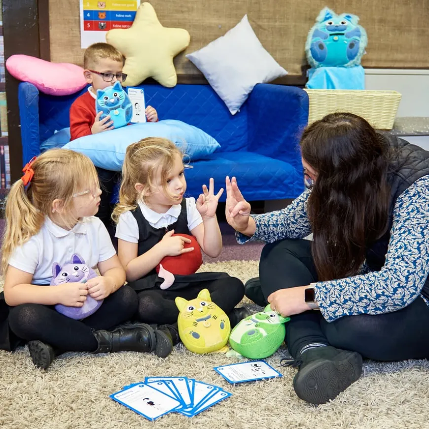 Calming Kittens and Activity Cards