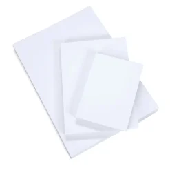 Card White 230mic 100pk - Assorted Sizes