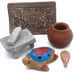 Central American Aztecs Time Capsule Artefact Collection KS2