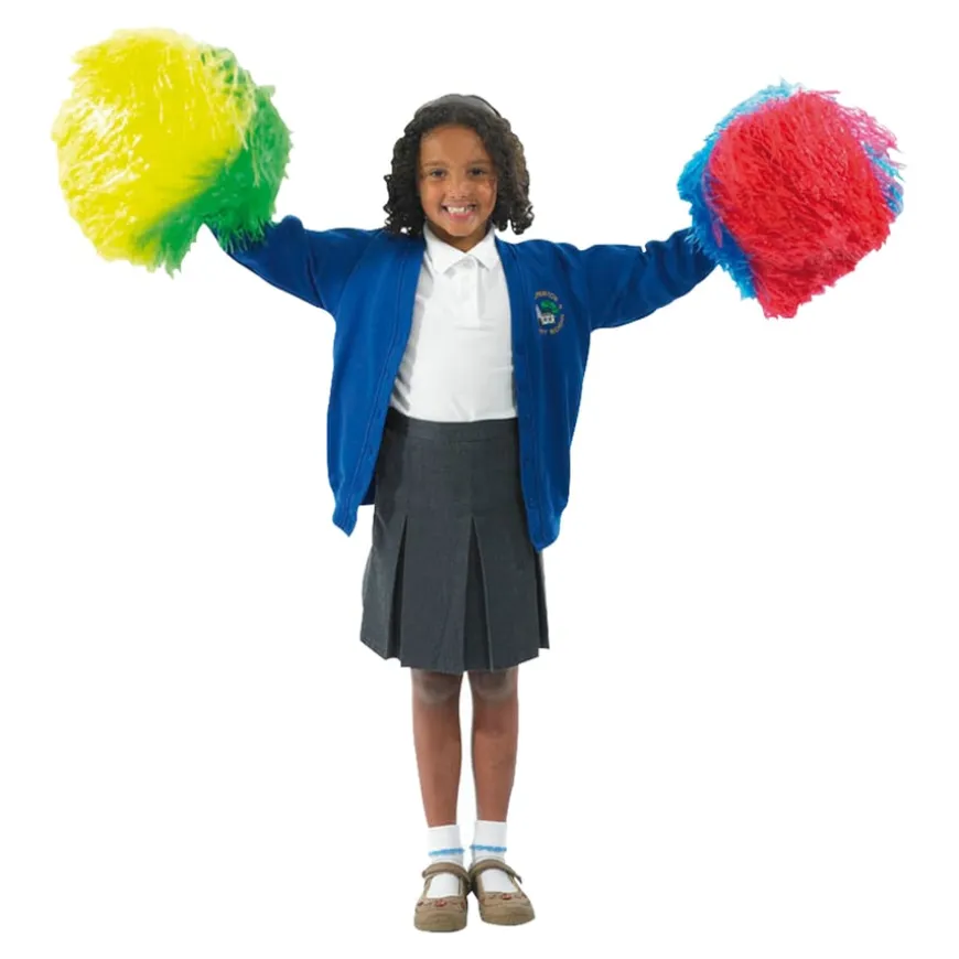 Cheerleader Dance Pom Poms 4pk