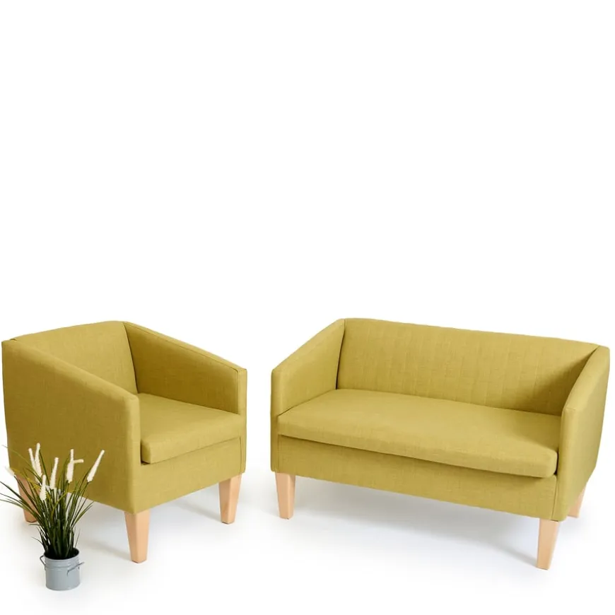 Child Fluted Sofa and Chair Set