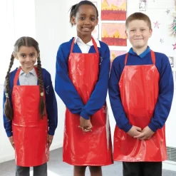 Children's Blue PVC Aprons