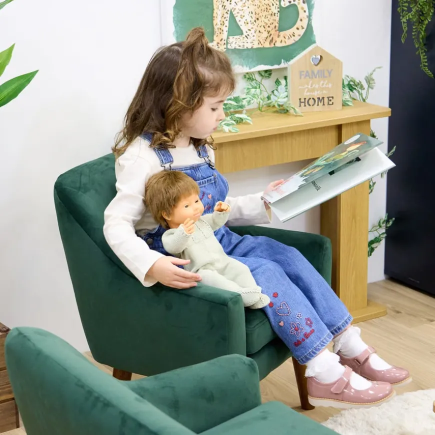 Children's Velvet Chair