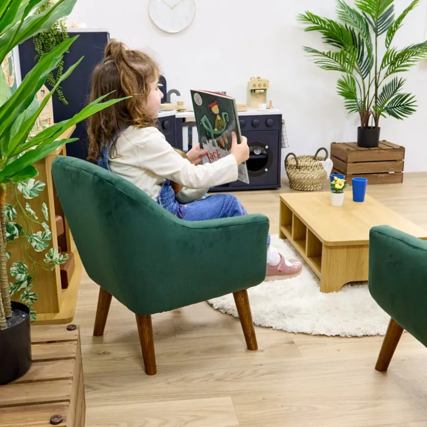Children's Velvet Chair