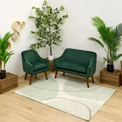 Children's Velvet Sofa
